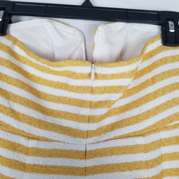 NWOT LPA Dress 691 in Creamsicle Striped Tweed - Picture 6 of 8